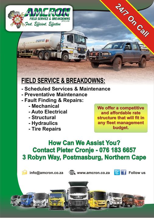 AMCRON Field Service and Breakdowns